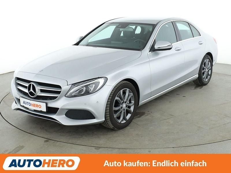 Grau Gebraucht 2016 Mercedes C220 Avantgarde Limousine | 20.290 € (Etwas zu teuer) - Bild 1/3