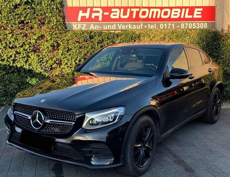 Obsidianschwarz Gebraucht 2017 Mercedes GLC350 Coupé | 24.700 € (Fairer Preis) - Bild 1/4