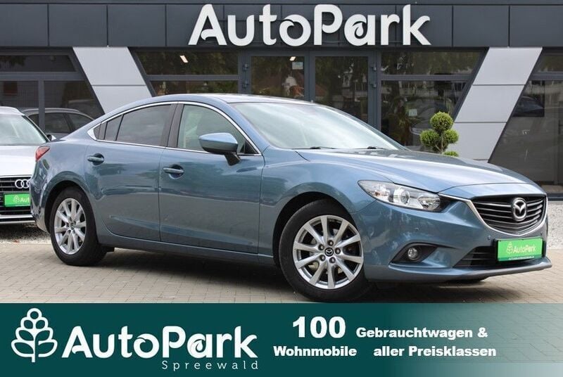 Blau Gebraucht 2013 Mazda 6 Center-Line Limousine | 9.899 € (Guter Preis) - Bild 1/3