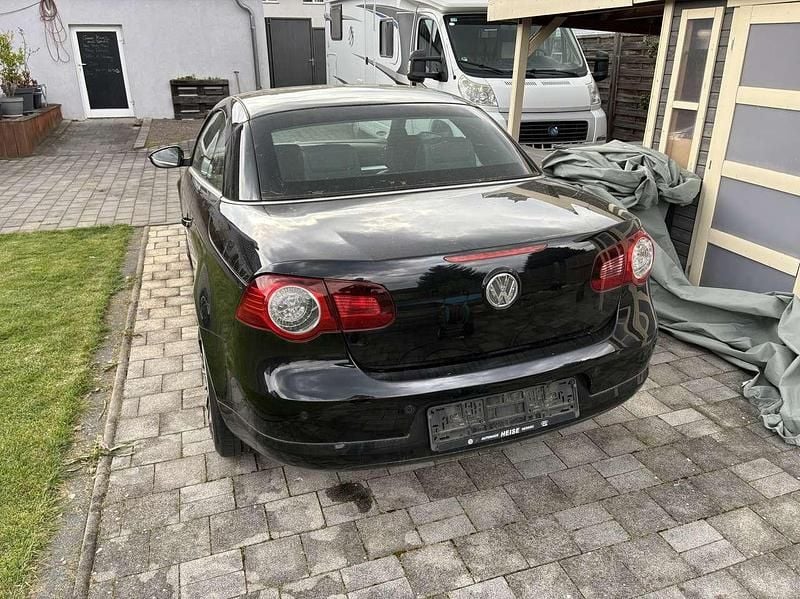 Brugt VW Eos Edition 122 HK (89 kW) 2009 Sort Cabriolet