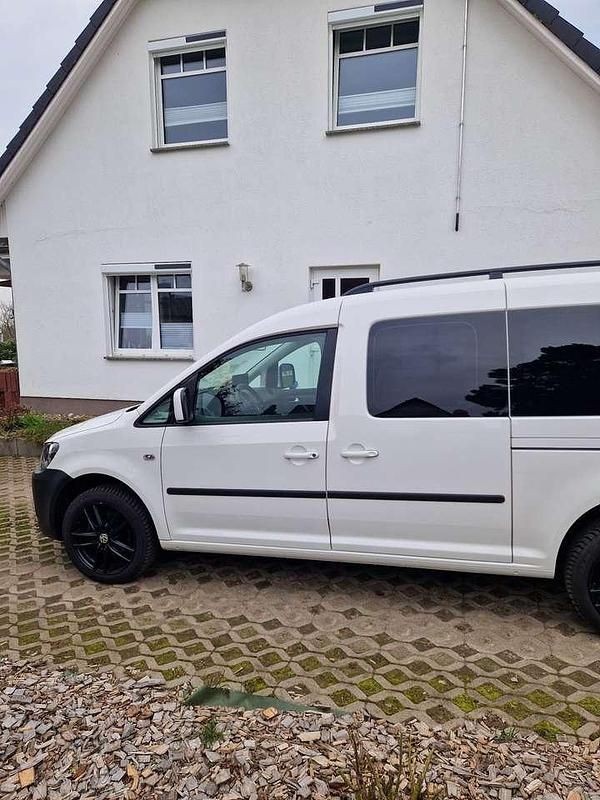 Gebraucht VW Caddy Maxi Trendline 105 PS (77 kW) 2014 Weiß Van / Kleinbus