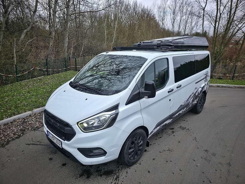 Gebraucht Ford Transit Custom Trend 131 PS (96 kW) 2018 Weiß Kombi