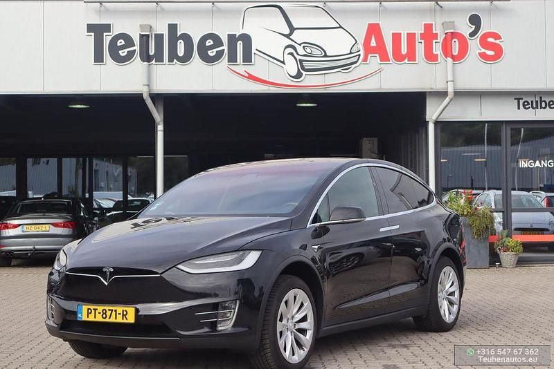 Schwarz Gebraucht 2017 Tesla Model X SUV | 26.595 € (Guter Preis) - Bild 1/4