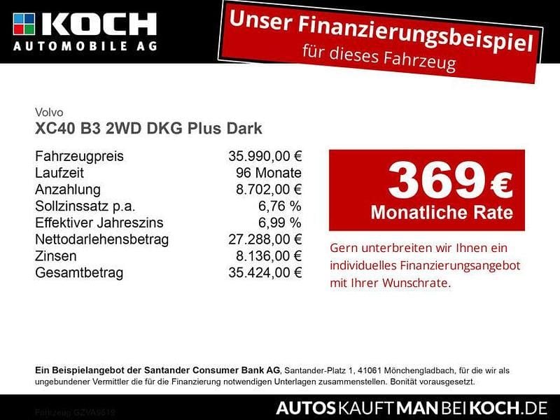 Gebraucht Volvo XC40 2025 Schwarz SUV