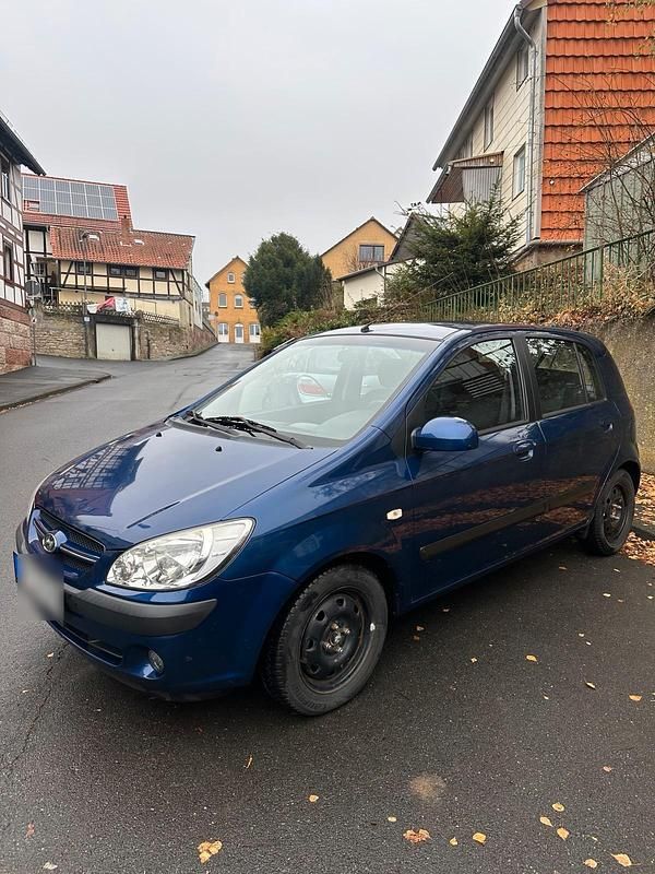 Blau Gebraucht 2006 Hyundai Getz Kleinwagen | 999 € - Bild 1/4