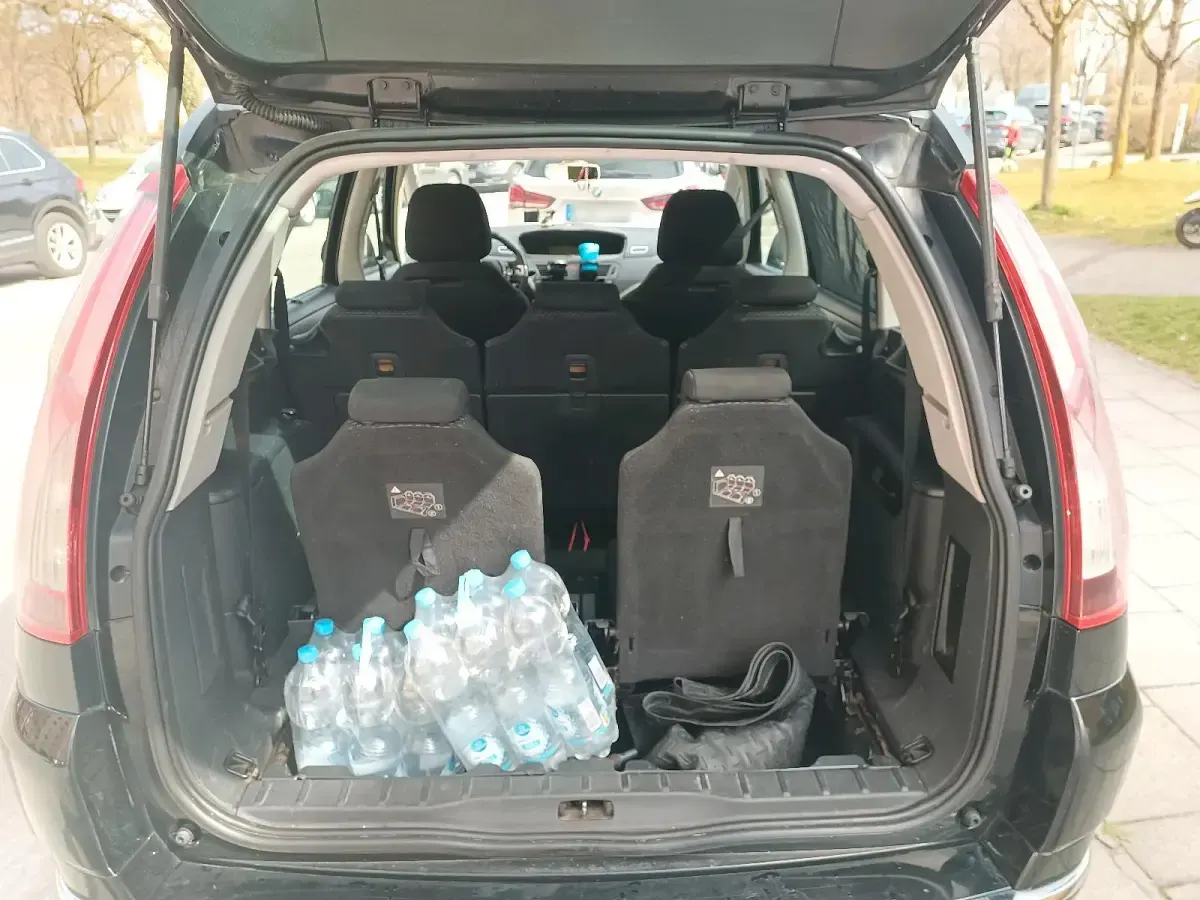 Gebraucht Citroën Grand C4 Picasso 110 PS (80 kW) 2011 Schwarz Van / Kleinbus