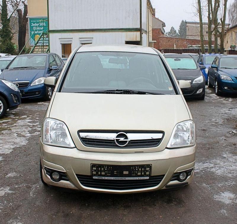 Gebraucht Opel Meriva Edition 105 PS (77 kW) 2008 Silber Van / Kleinbus