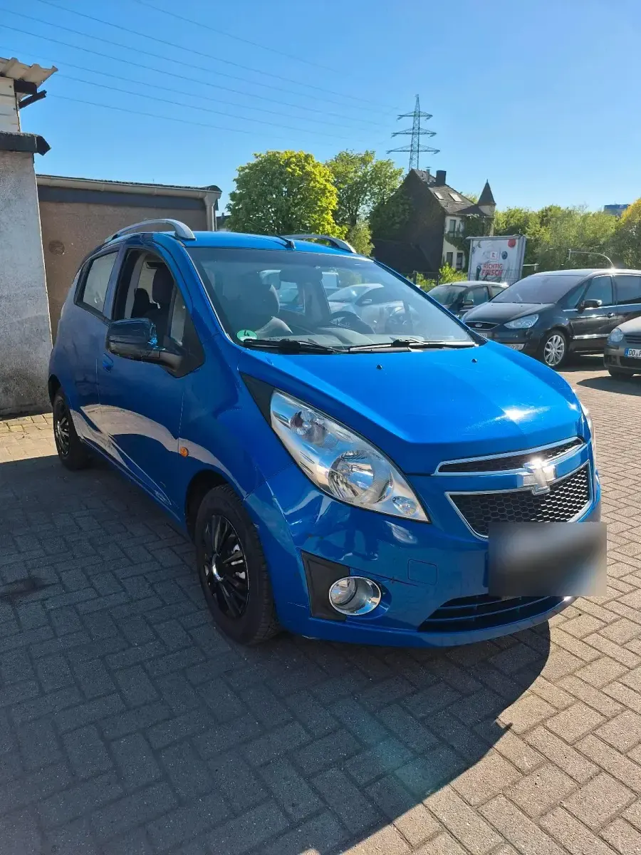Usata Chevrolet Spark 82 CV (60 kW) 2012 Blu Utilitaria