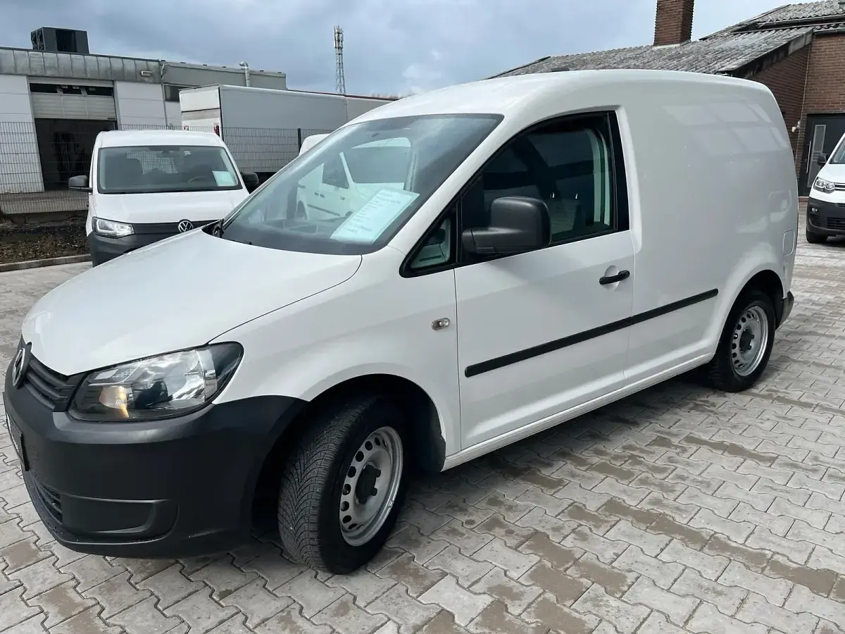 Gebraucht VW Caddy 109 PS (80 kW) 2012 Weiß Van / Kleinbus