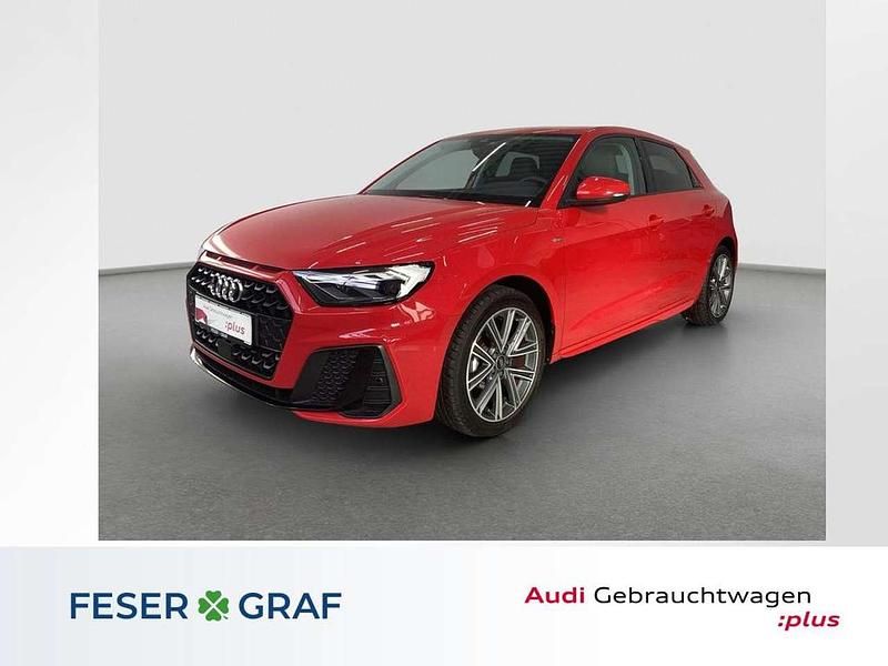 Progressivrot metallic Gebraucht 2024 Audi A1 Sportback S-Line Kleinwagen | 25.980 € (Etwas zu teuer) - Bild 1/1