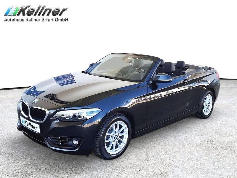 Schwarz Gebraucht 2019 BMW 218 Sport Line Cabrio | 19.780 € (Fairer Preis) - Bild 1/4