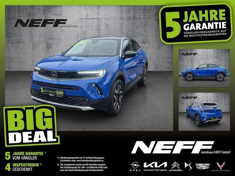 Perl blau/voltaic blue Gebraucht 2022 Opel Mokka Elegance SUV | 19.710 € (Etwas zu teuer) - Bild 1/4