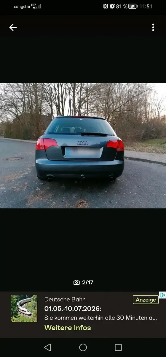 Brugt Audi A4 S-Line 170 HK (125 kW) 2007 Grå Stationcar