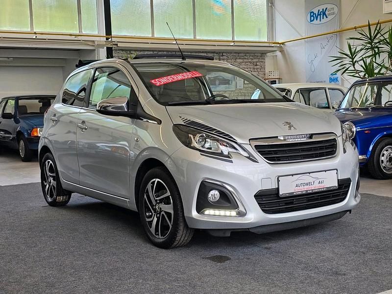 Gebraucht Peugeot 108 Top! Collection 72 PS (52 kW) 2020 Silber Kleinwagen