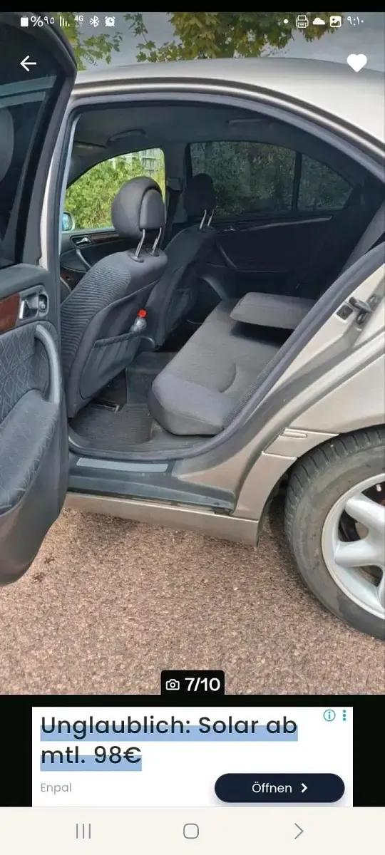 Gebraucht Mercedes C180 143 PS (105 kW) 2004 Limousine