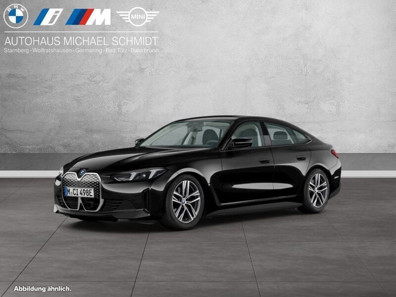 Schwarz Neu 2025 BMW i4 Sport Line Limousine | 53.888 € (Teuer) - Bild 1/4