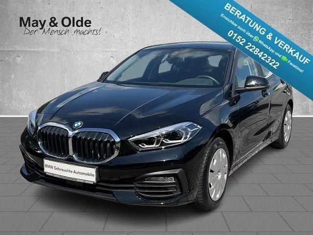 Schwarz ii Gebraucht 2022 BMW 118 Advantage Kleinwagen | 18.780 € (Superpreis) - Bild 1/4
