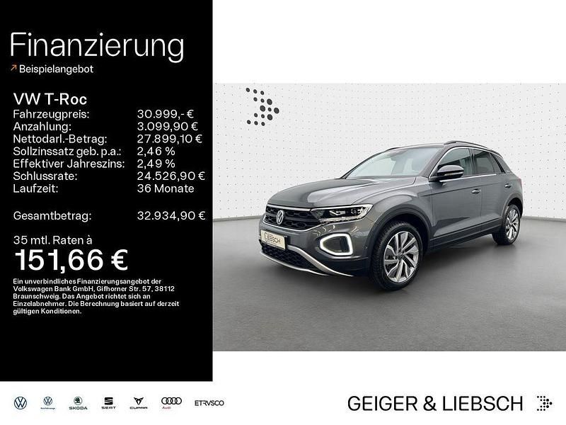 Grau Gebraucht 2025 VW T-Roc Goal SUV | 30.999 € (Guter Preis) - Bild 1/3