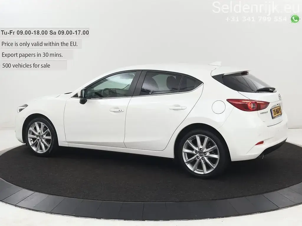 Gebraucht Mazda 3 120 PS (88 kW) 2018 Weiß Limousine