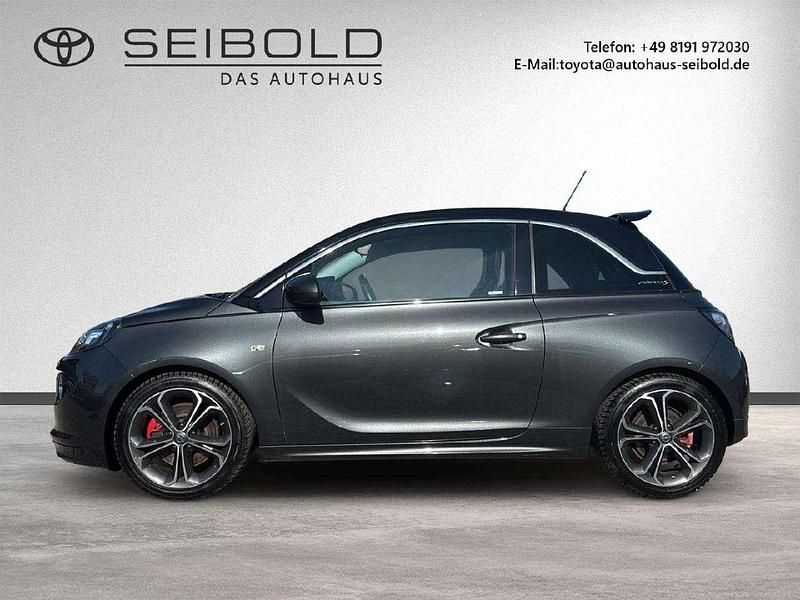 Gebraucht Opel Adam S 150 PS (110 kW) 2017 Graphit grau/graffiti grey Kleinwagen