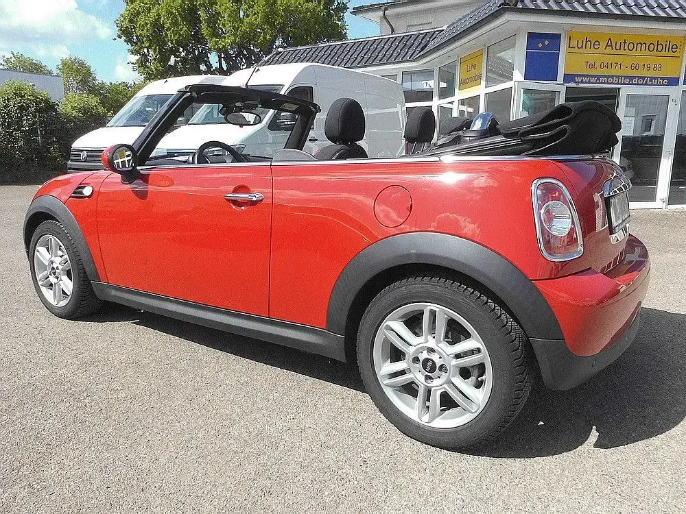 Brugt Mini One Cabriolet 98 HK (72 kW) 2015 Rød Cabriolet