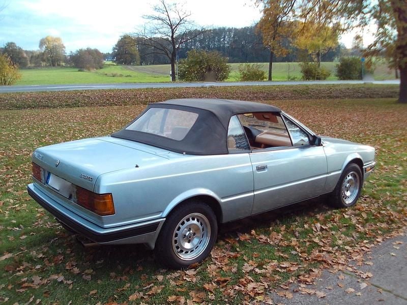 Silber Gebraucht 1985 Maserati Spyder Cabrio | 23.900 € - Bild 1/4