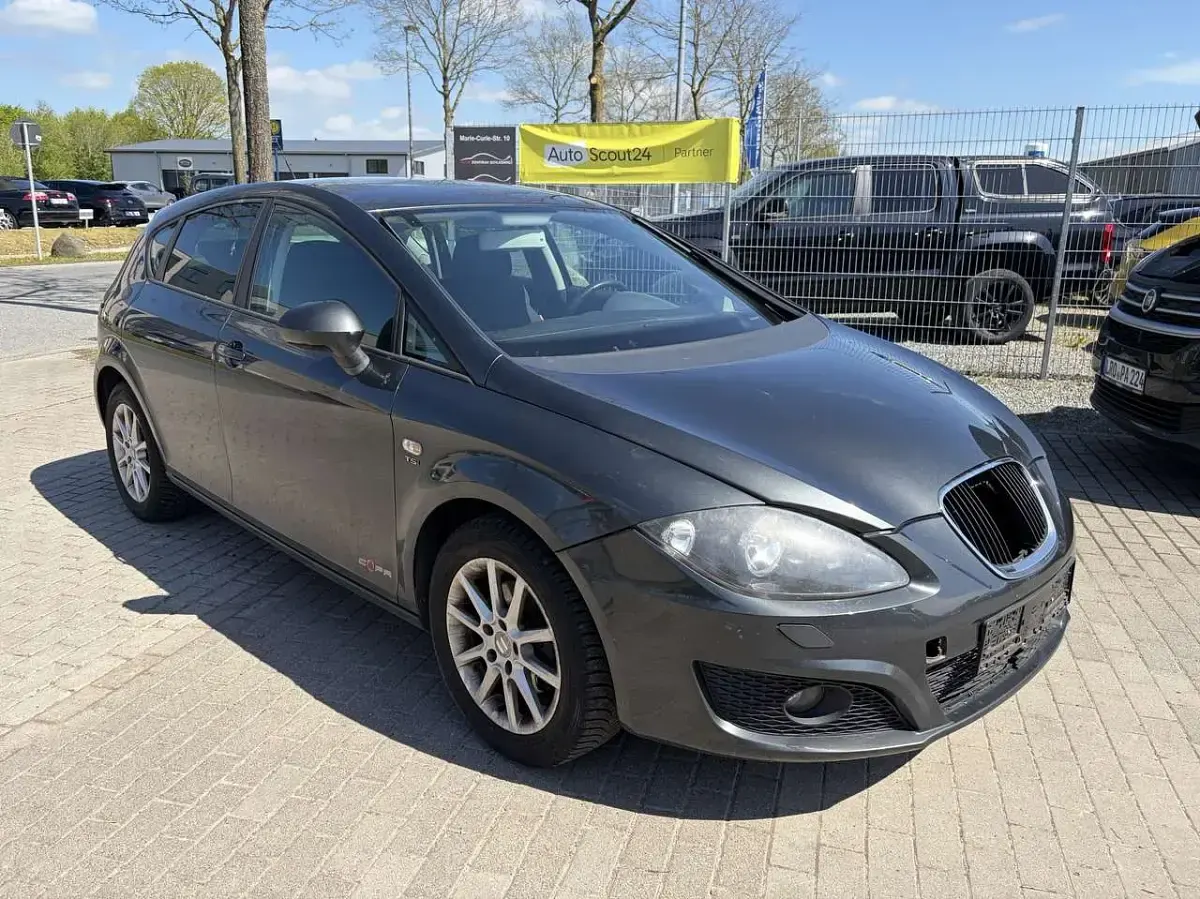 Gebraucht Seat Leon Copa 125 PS (91 kW) 2011 "track" grau Kleinwagen