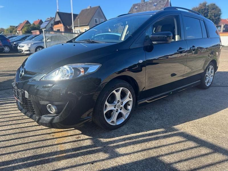 Gebraucht Mazda 5 Active Plus 143 PS (105 kW) 2010 Schwarz Van / Kleinbus