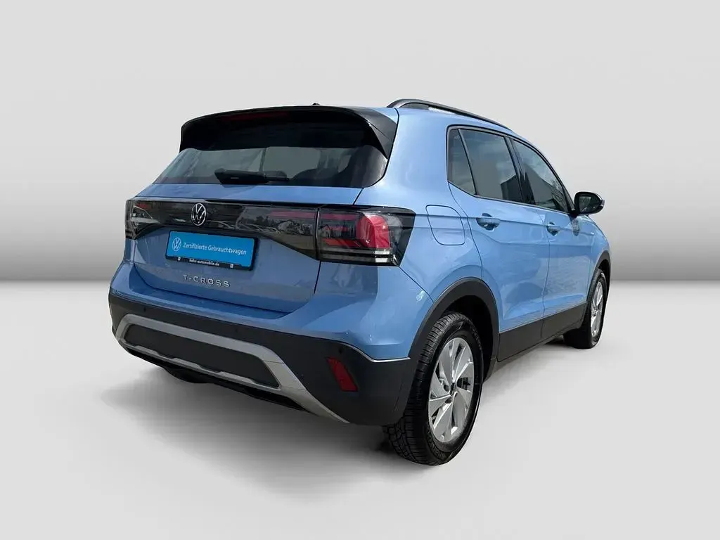 Usata VW T-Cross Life 95 CV (69 kW) 2025 Blu SUV