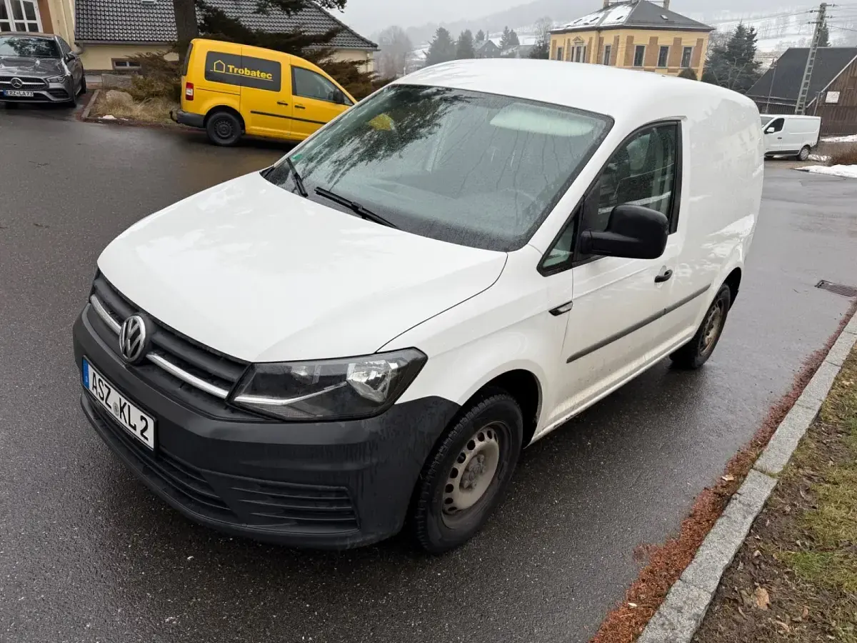 Gebraucht VW Caddy 102 PS (75 kW) 2019 Weiß Van / Kleinbus