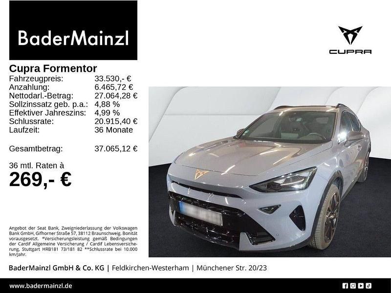 Graphene grau Gebraucht 2024 Cupra Formentor SUV | 33.530 € (Fairer Preis) - Bild 1/3