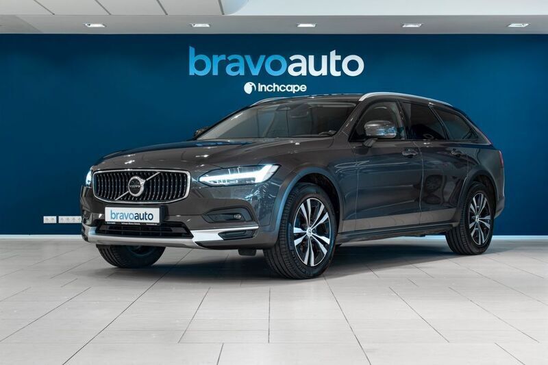 Grau Gebraucht 2021 Volvo V90 CC Pro Kombi | 35.600 € (Superpreis) - Bild 1/4