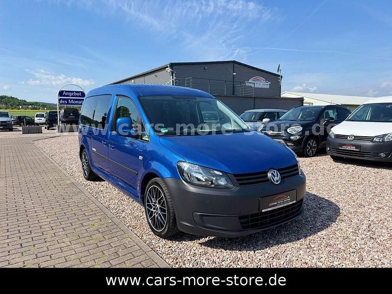 Gebraucht VW Caddy Maxi Trendline 102 PS (75 kW) 2014 Blau Van / Kleinbus
