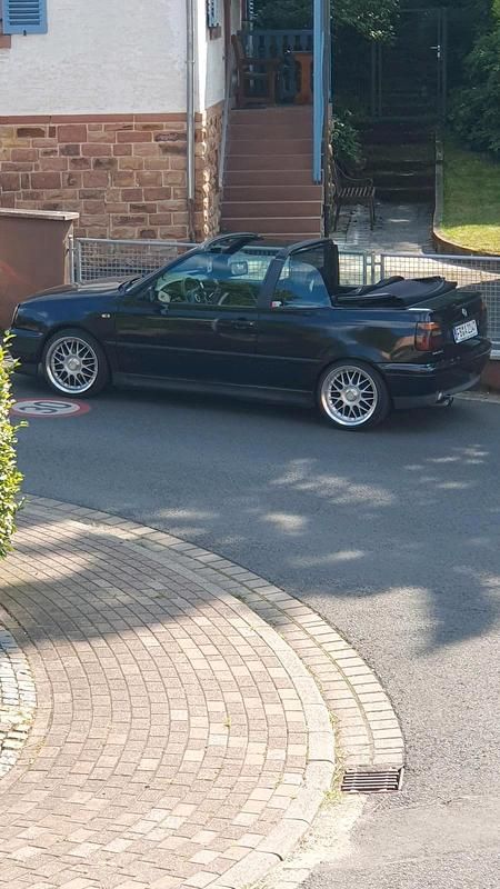 Gebraucht VW Golf Cabriolet 1996 Schwarz Cabrio