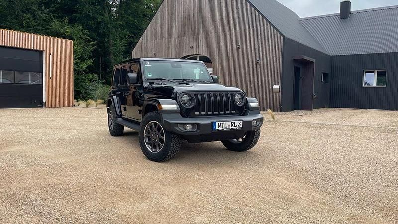 Schwarz Gebraucht 2021 Jeep Wrangler 80th Anniversary SUV | 45.000 € (Guter Preis) - Bild 1/4