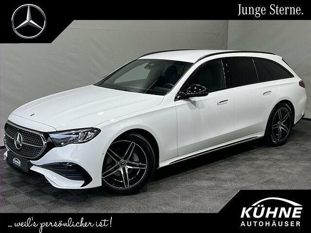 Gebraucht Mercedes E200 AMG 204 PS (150 kW) 2024 Unilack polarweiß Kombi