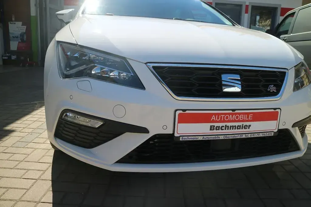 Usata Seat Leon FR 190 CV (139 kW) 2019 Bianco Berlina