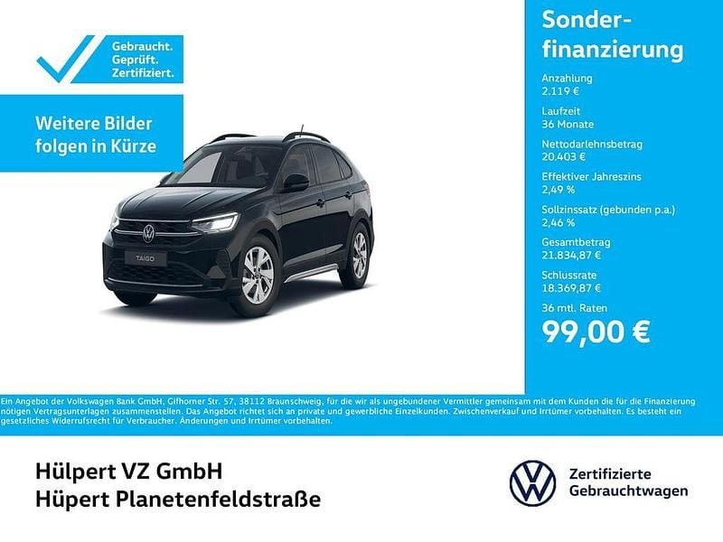 Gebraucht VW Taigo Life 116 PS (85 kW) 2025 Deep black perleffekt SUV