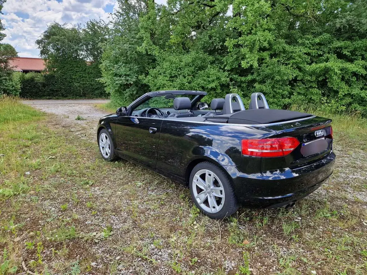 Gebraucht Audi A3 Cabriolet Ambition 160 PS (117 kW) 2008 Schwarz Cabrio