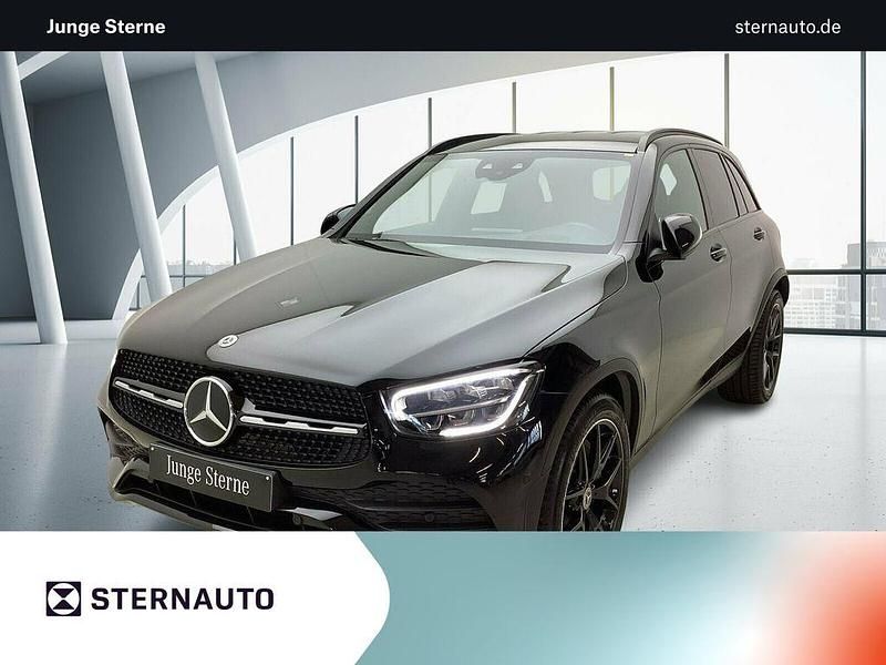 Unilack schwarz Gebraucht 2022 Mercedes GLC400d AMG line SUV | 52.360 € (Fairer Preis) - Bild 1/4