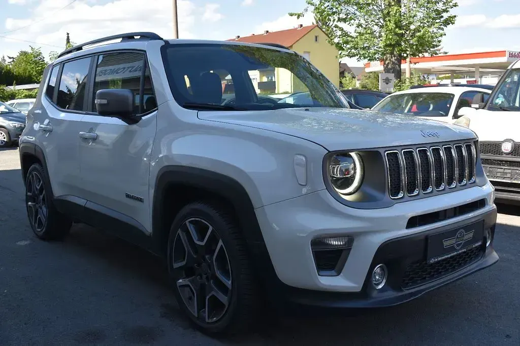 Gebraucht Jeep Renegade Limited 150 PS (110 kW) 2019 Weiß SUV