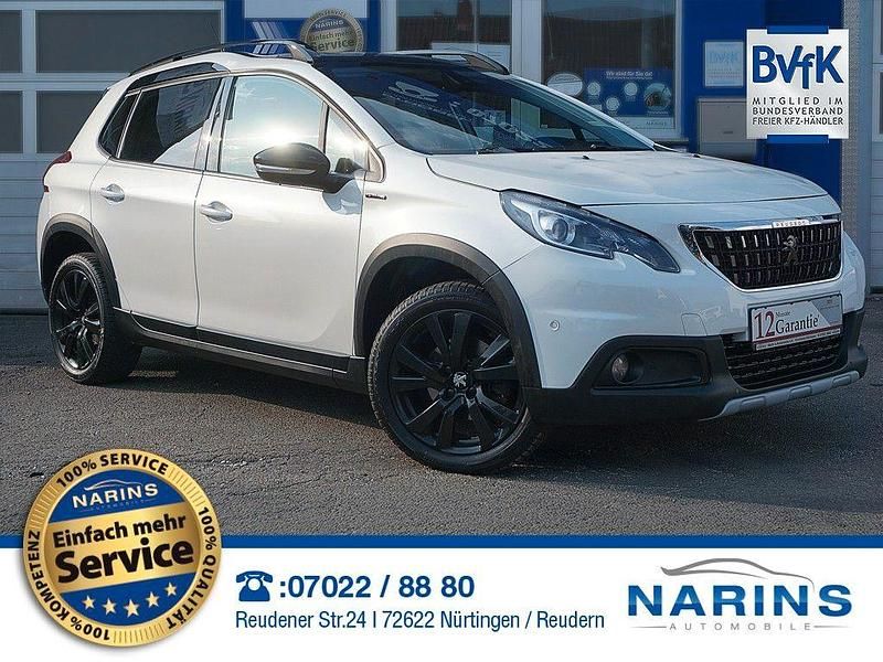 Weiß Gebraucht 2019 Peugeot 2008 GT-line SUV | 13.880 € (Fairer Preis) - Bild 1/4