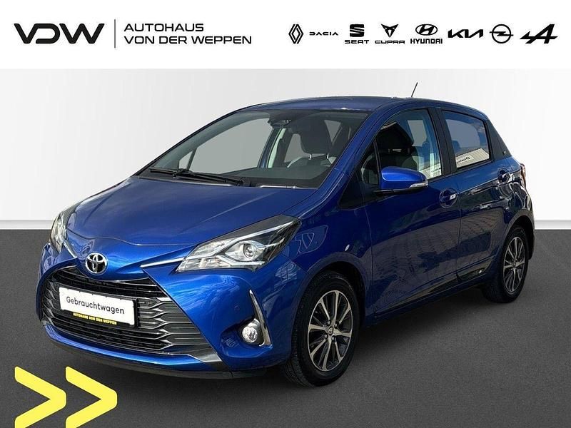 Blau Gebraucht 2020 Toyota Yaris Team Kleinwagen | 12.990 € (Fairer Preis) - Bild 1/4