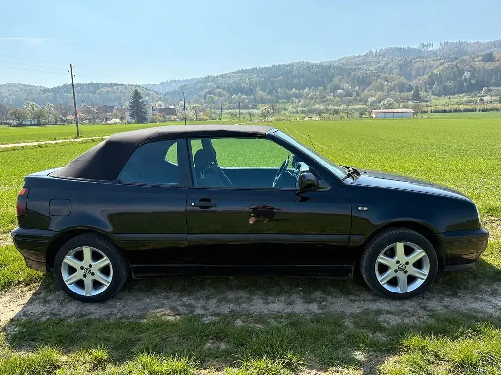 Gebraucht VW Golf Cabriolet Edition 75 PS (55 kW) 1994 Schwarz Cabrio