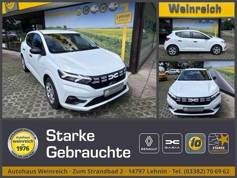 Arktisweiß (silber) Gebraucht 2025 Dacia Sandero Kleinwagen | 16.680 € (Guter Preis) - Bild 1/4