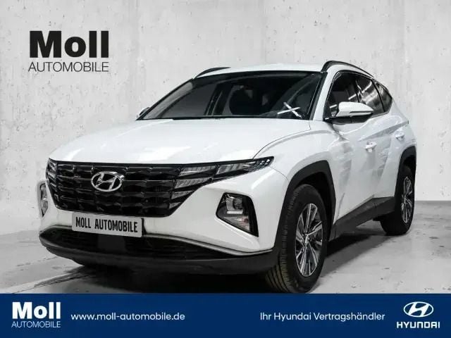 Blau Gebraucht 2023 Hyundai Tucson Blackline SUV | 28.590 € (Fairer Preis) - Bild 1/4