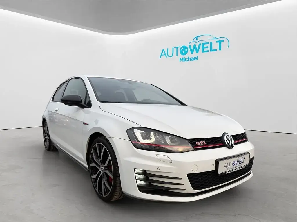 Gebraucht VW Golf VII GTI 230 PS (169 kW) 2014 Weiß Limousine