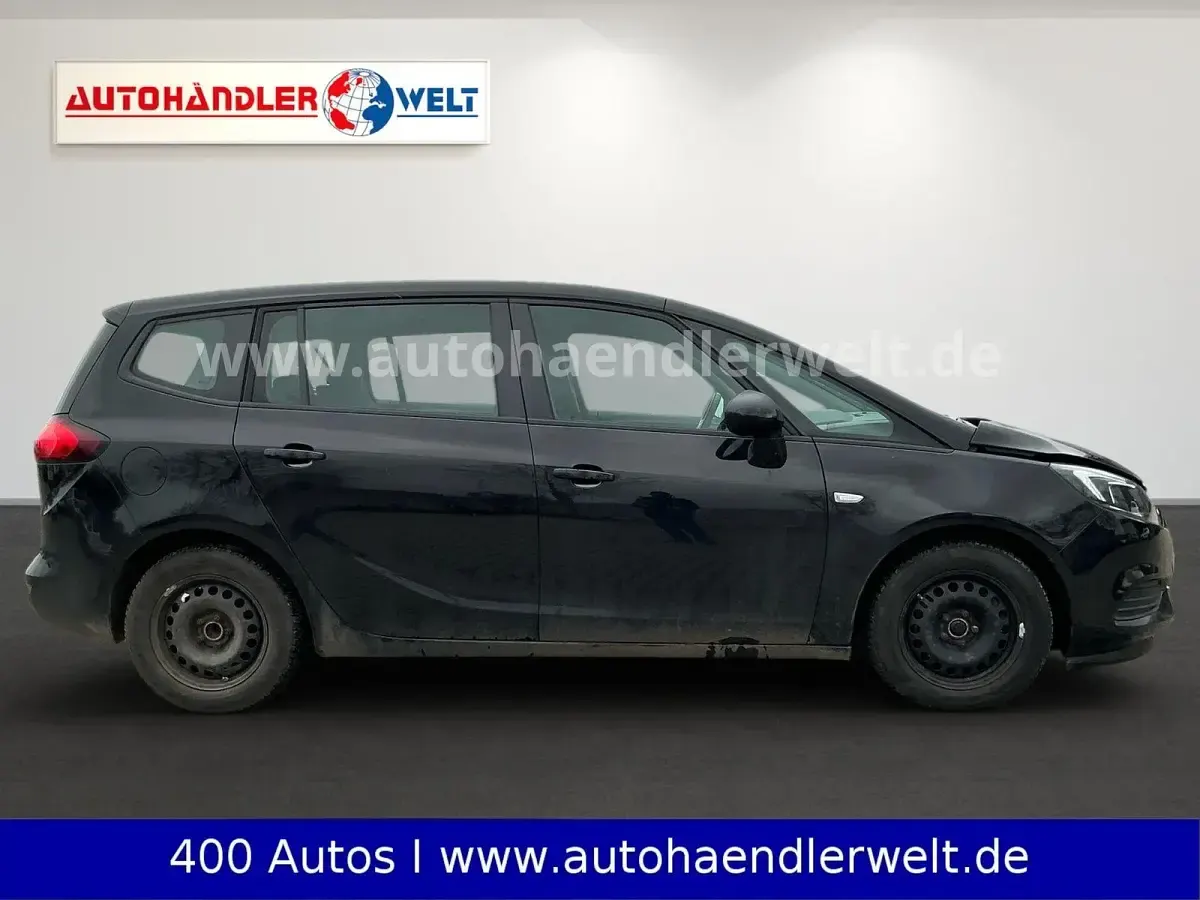 Gebraucht Opel Zafira 140 PS (102 kW) 2018 Schwarz Van / Kleinbus