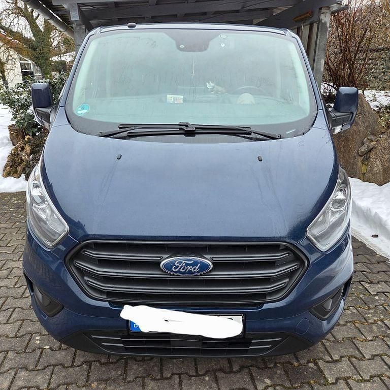 Blau Gebraucht 2019 Ford Transit Custom Van / Kleinbus | 19.800 € (Superpreis) - Bild 1/4
