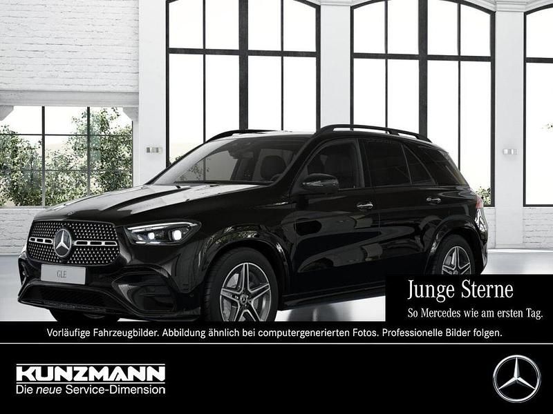 Obsidianschwarz metallic Gebraucht 2024 Mercedes GLE450 AMG AMG SUV | 87.780 € (Superpreis) - Bild 1/4